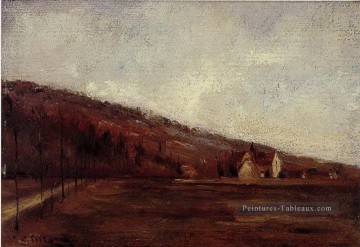  Hiver Art - étude pour les bords de marne en hiver 1866 Camille Pissarro